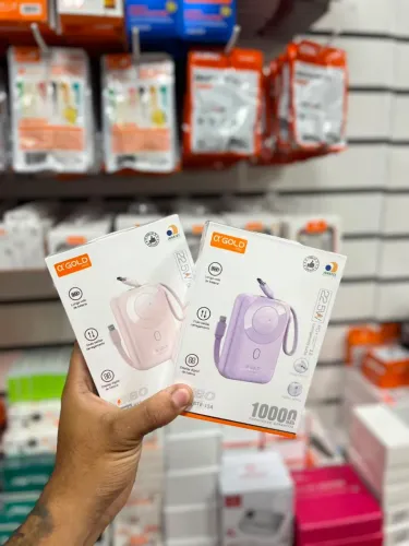 Power bank original turbo A'gold certificado Anatel
