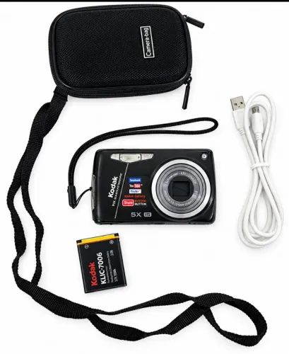 Câmera Digital Kodak EasyShare M575 14MP + Bolsa e Cabo