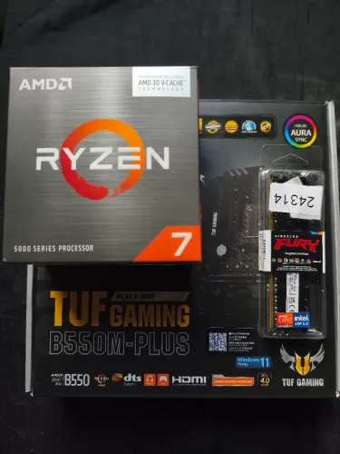Asus tuf gaming B550m plus e Ryzen 7 5700x3d
