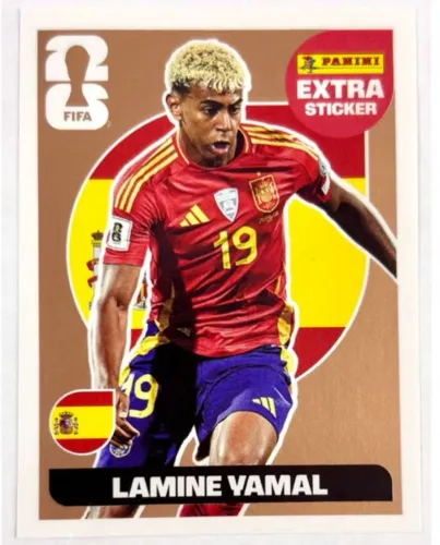 Figurinha Legend Bronze - Lamine Yamal (Original Panini)