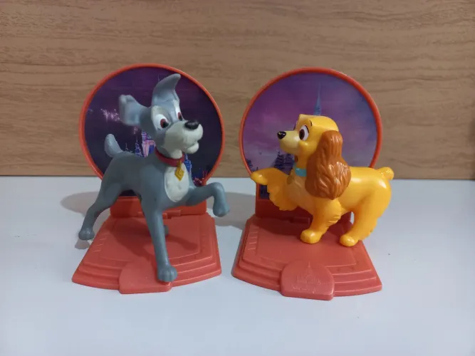 Casal A Dama e o Vagabundo Disney McDonald's