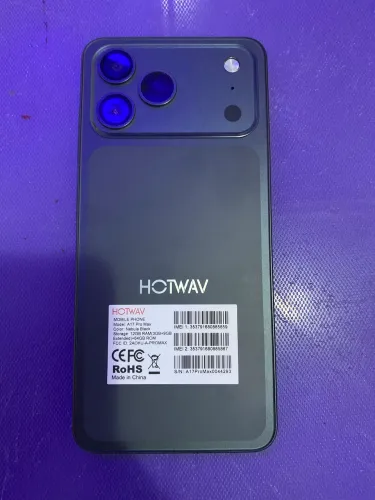 Hotwav A17 64GB, 12GB ram novíssimo, uma semana de uso, com caixa ainda.