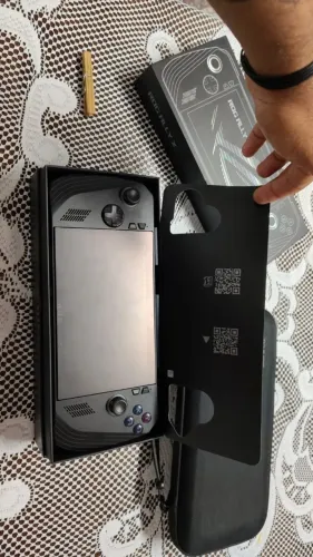 Rog Ally X + case black skull (olx pay)