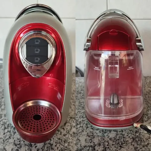 Cafeteira Expresso Modo 3 Corações, Vermelha usada 110V
