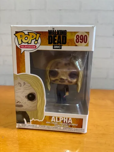 Funko Pop! Alpha #890 - The Walking Dead (com máscara)