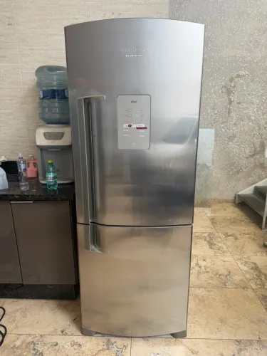Geladeira Brastemp Duplex Frost Free Inverse Inox