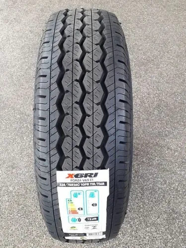 Pneu 225/75R16 C 10 LONAS XBRI Forza VAN E1 118/116 R ( Pneu Iveco Daily, Pneu S