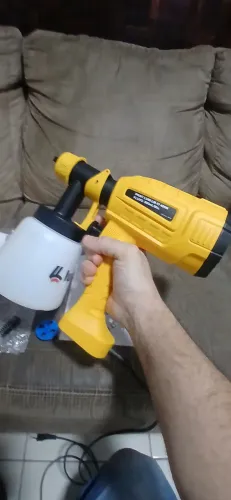 Pistola de pintura elétrica