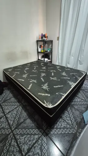 Cama casal ortopédico Bamboo
