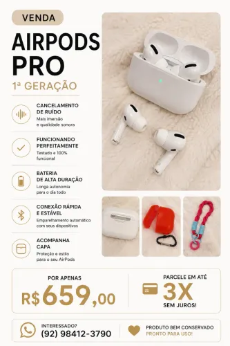 AirPods Pro original Apple noise cancelling