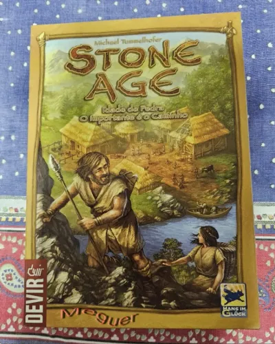 Stone Age Jogo de Tabuleiro Português Devir Raro