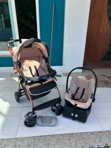 carrinho de bebê Burigotto travel system