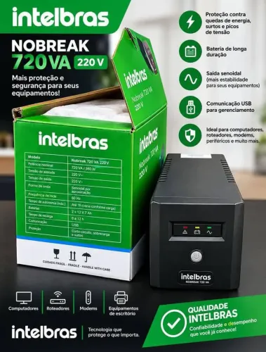Nobreaks inteligente Intelbras