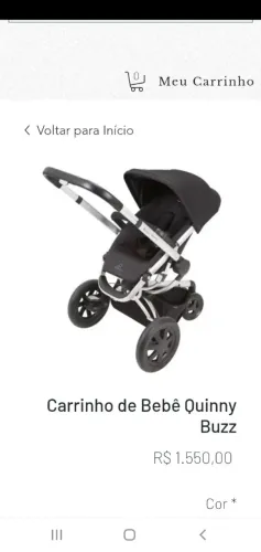 Carrinho de bebê 3 rodas