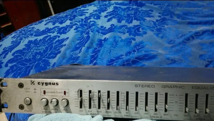 Equalizador Stereo Cygnus Model Ge 400 Perfeito Tudo Ok 
