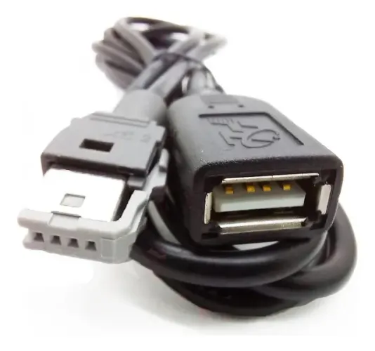 Cabo Chicote Multimidia Usb Hb20, Creta, Veloster E Linha