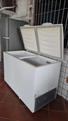 Vendo freezer e máquina de frango
