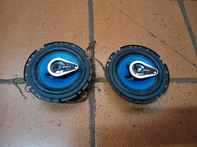 Par auto falante de porta 6 polegadas 
