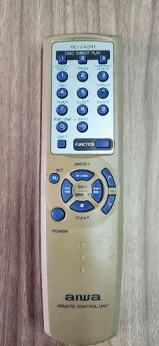 Controle Remoto Original Aiwa RC-ZAS01