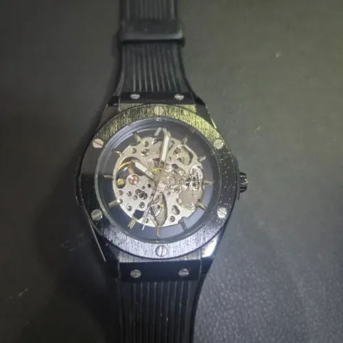 Relogio Acto Elite Black , skeleton