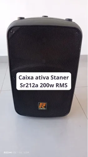 CAIXA DE SOM 12" ATIVA STANER SR212A