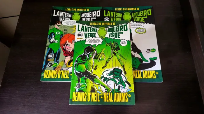 Lanterna Verde e Arqueiro Verde - Completo - Lendas do Universo DC - HQ Panini