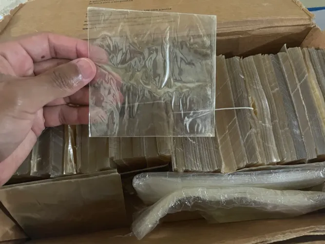 Papel celofane para balas baianas 