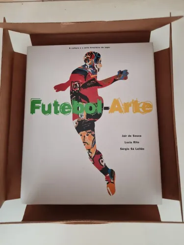 Livro enciclopédia Futebol Arte