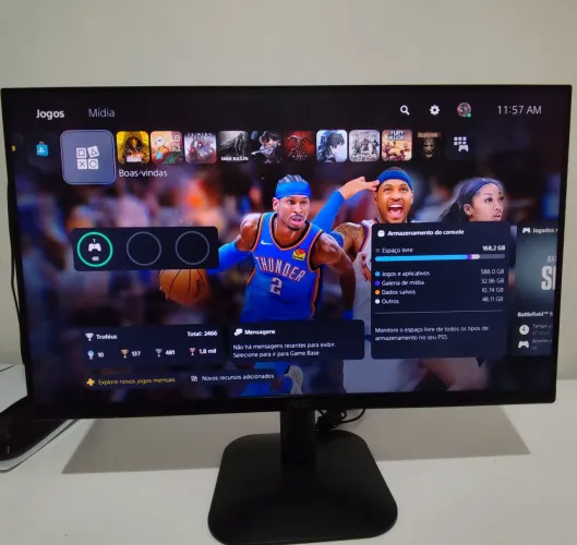 Monitor Gamer AOC 24" Full HD 100Hz 1ms HDMI