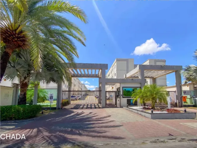 Apartamento para aluguel no Cond. Parque da Vinci, 45m², quintal privativo, 2 quartos, Mes