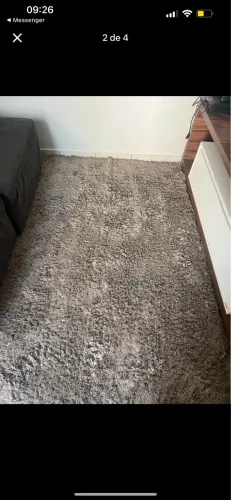 Tapete fio de seda legítimo 2x2,5m