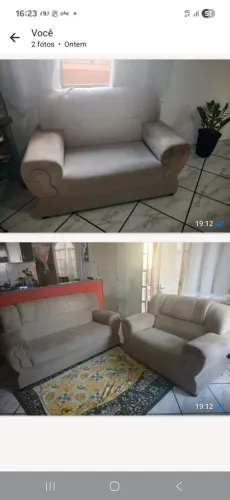 Sofá usado 