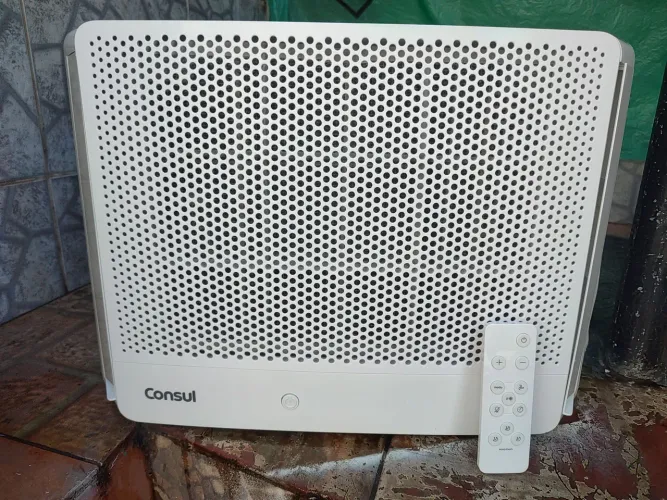 Ar Consul 10 BTUs 110 volta controle remoto semi novo 680,00