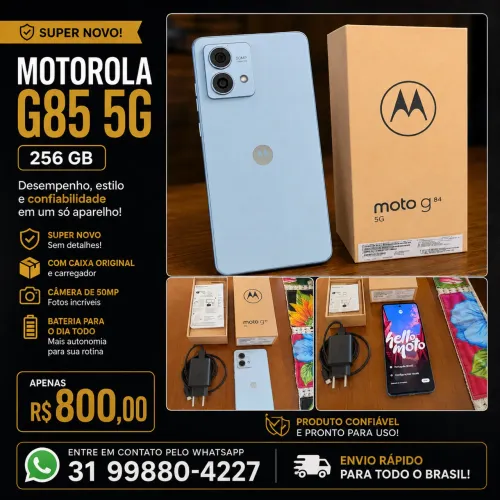 Aparelho Motorola moto G85 5G 256GB