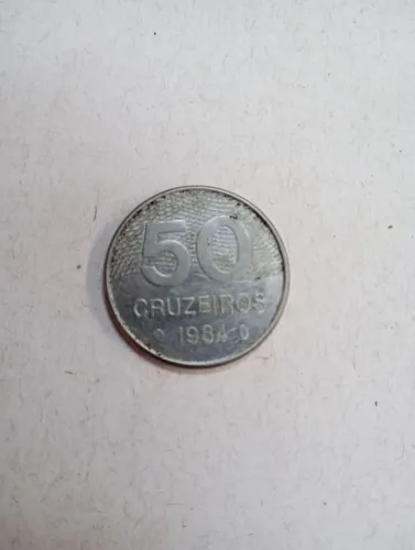 Moeda 50 Cruzeiros 1984 - Colecionável