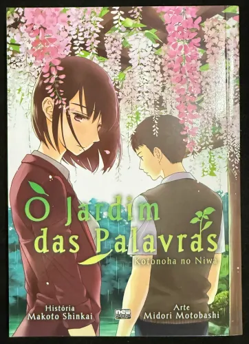 O Jardim das Palavras - Mangá - Kotonoha no Niwa - Makoto Shinkai - NewPOP 