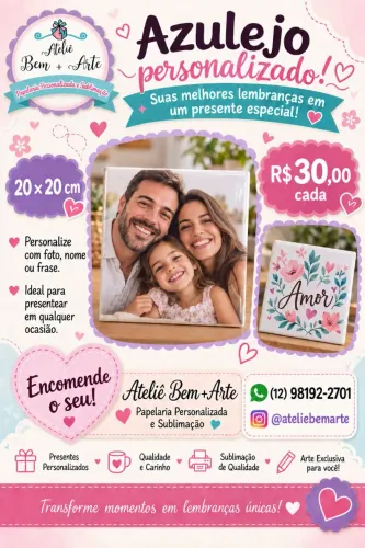 Azulejo 20x20 perzonalizado
