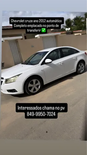 Chevrolet Cruze LT 1.8 16V Flexpower 4P Mec. 2012