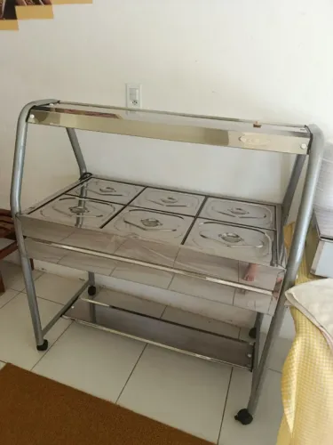 Buffet Térmico 6 Cubas