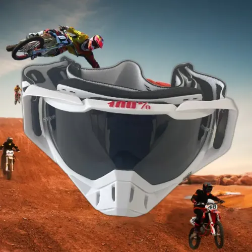 Óculos Motocross Trilha Lente Espelhada Importado