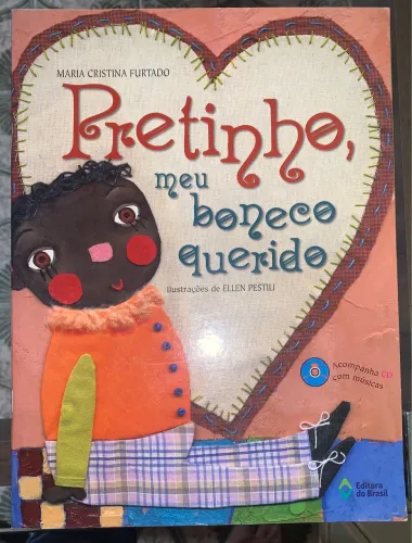 Livro ?Pretinho, meu boneco querido?-Maria Cristina