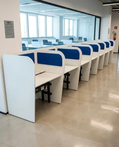 8 Baias de atendimento callcenter telemarketing