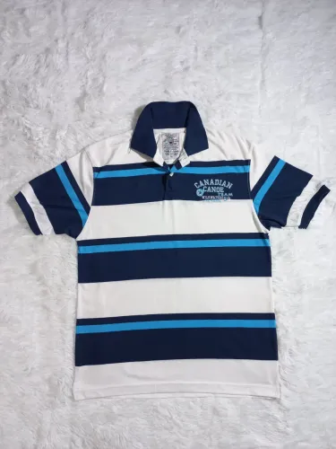 Camisa Polo Listrada M