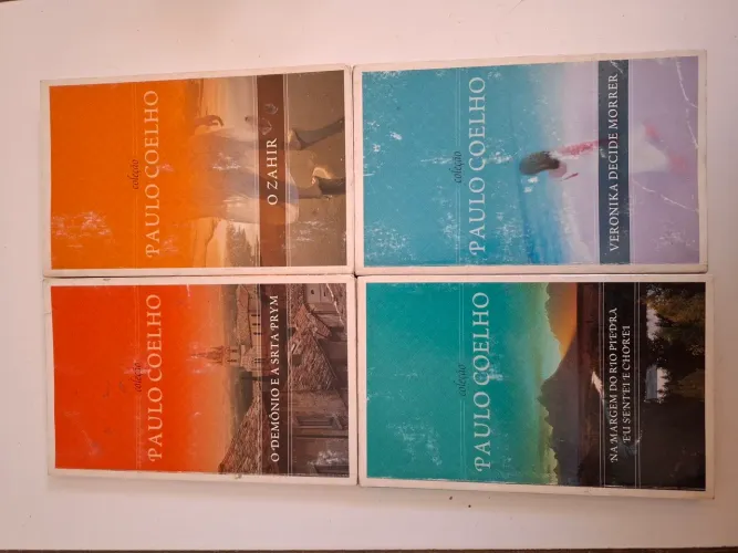 Lote livros Paulo Coelho