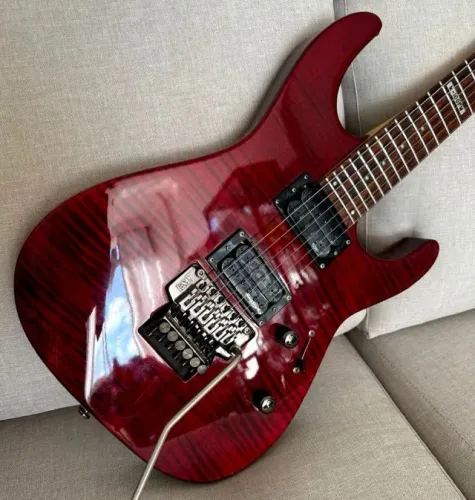 LTD ESP M-100FM Guitarra Top - Aceito Troca,/ Jackson BC Rich Kramer Ibanez Cort Lespaul