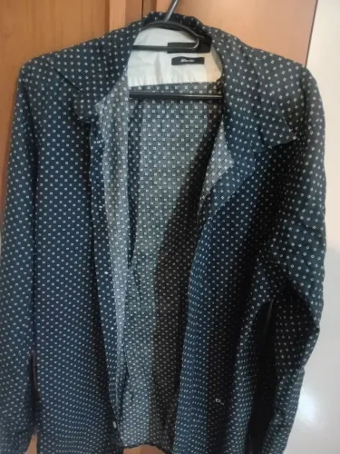 Camisa azul escuro diesel original