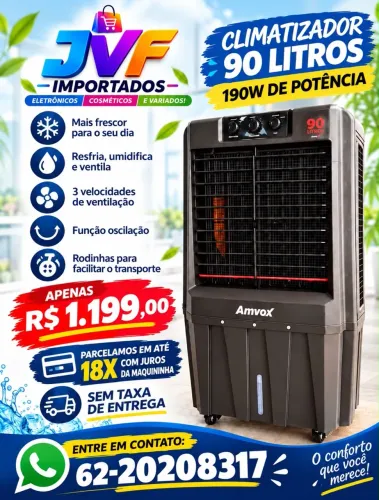 Climatizador 90 litros