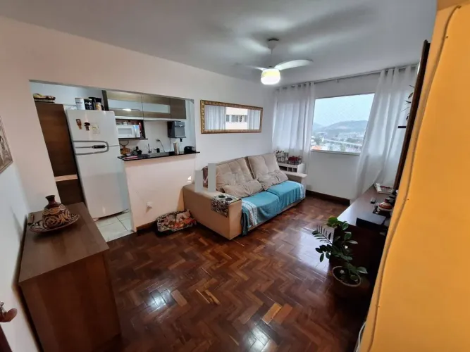 Apartamento a venda - Rua Joaquim Palhares - Sala, 2 quartos - Praça da Bandeira - Código 