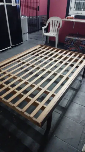 Cama de casal com colchão