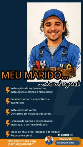 Marido de Aluguel (serviços de manutenções em geral)